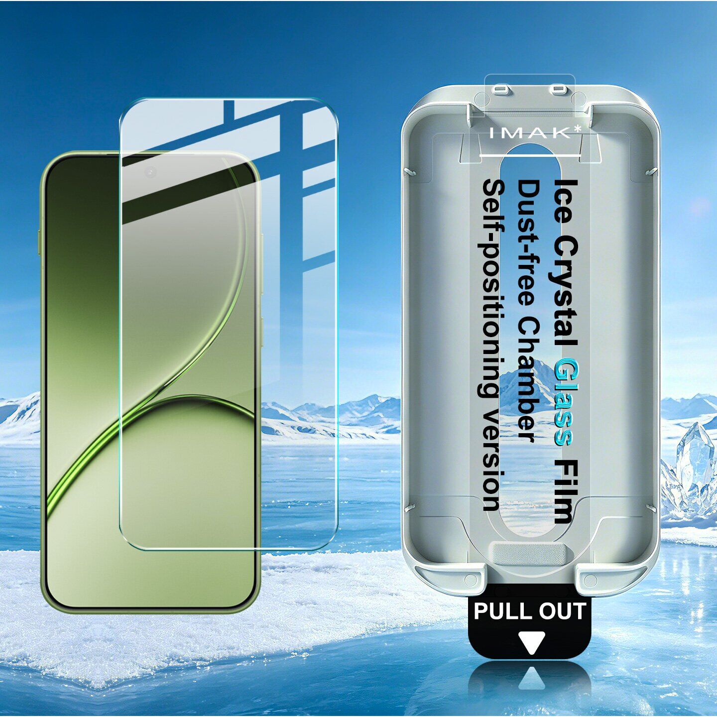 Защитное стекло IMAK Ice Crystal Glass для OnePlus 15T. Фото 4 Защитное стекло IMAK Ice Crystal Glass для OnePlus 15T (410425). Фото 4 из 13