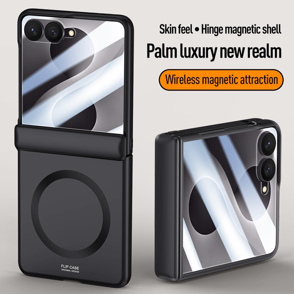 Захисний чохол Deexe Mag Cover для Samsung Galaxy Flip 8 - Blue. Фото 2 Захисний чохол Deexe Mag Cover для Samsung Galaxy Flip 8 - Blue (423520L). Фото 2 з 9