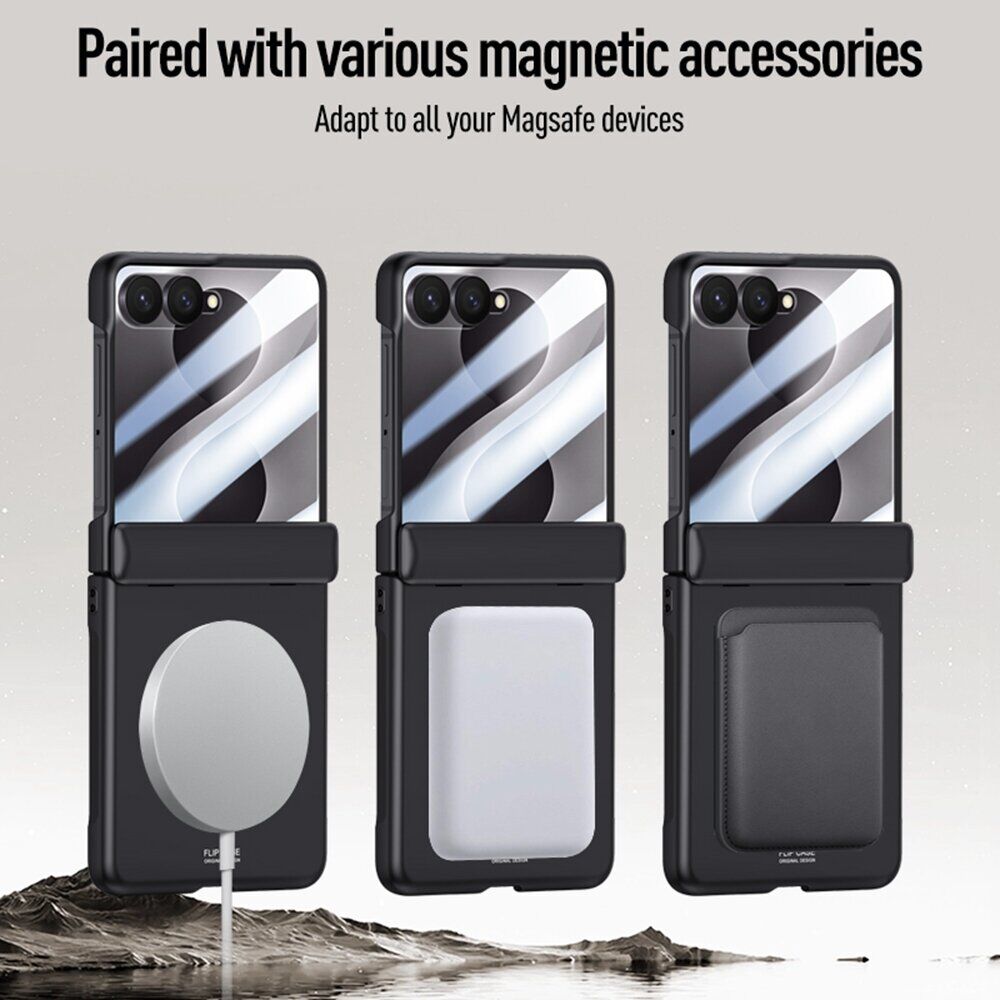 Захисний чохол Deexe Mag Cover для Samsung Galaxy Flip 8 - Blue. Фото 3 Захисний чохол Deexe Mag Cover для Samsung Galaxy Flip 8 - Blue (423520L). Фото 3 з 9
