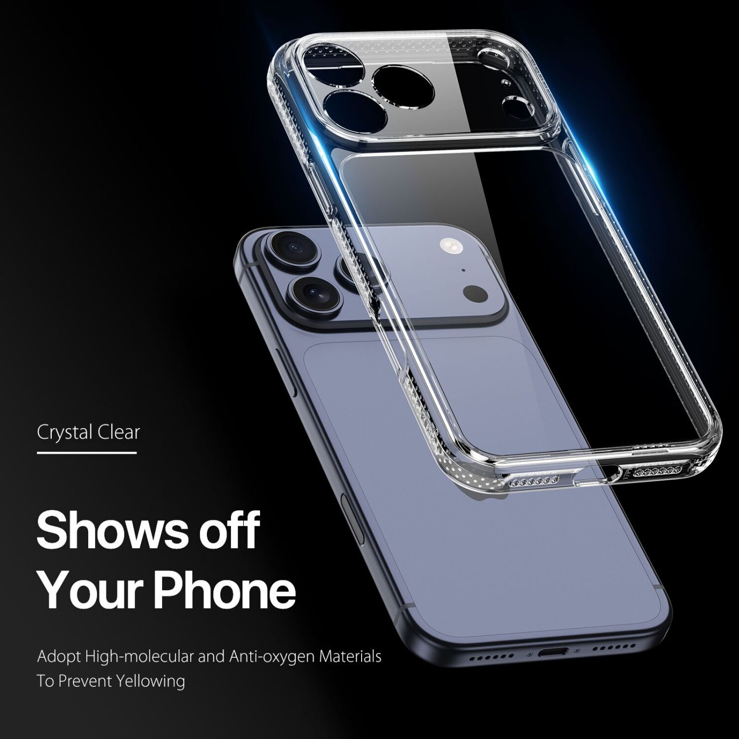 Захисний чохол DUX DUCIS Clin Series для iPhone 18 Pro / 17 Pro - Clear. Фото 2 Захисний чохол DUX DUCIS Clin Series для iPhone 18 Pro / 17 Pro - Clear (423631C). Фото 2 з 10