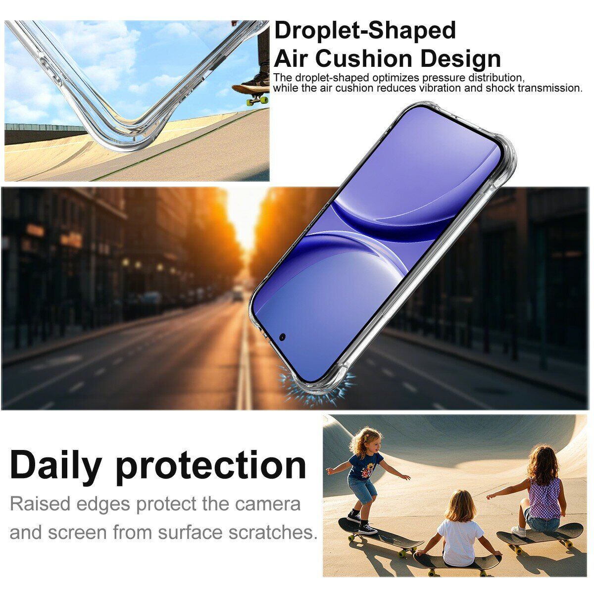 Защитный чехол IMAK Space Shield MagSafe для Xiaomi Poco X8 Pro - Transparent. Фото 6 Защитный чехол IMAK Space Shield MagSafe для Xiaomi Poco X8 Pro - Transparent (409048T). Фото 6 из 10