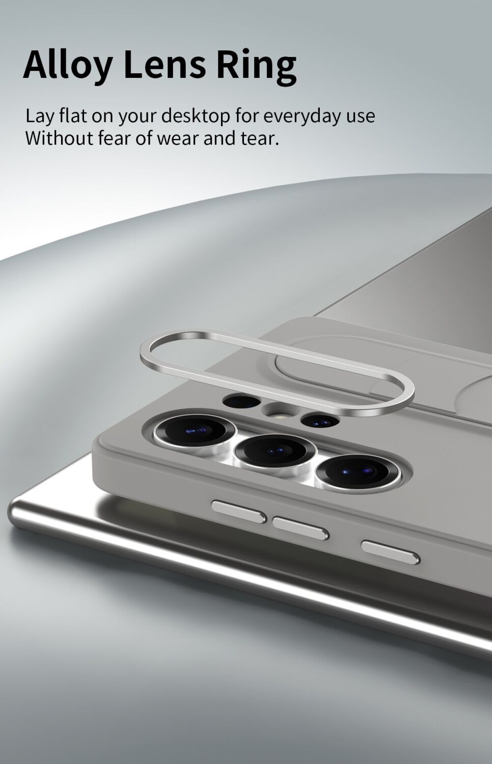 Захисний чохол Reframe Standing Grip для Samsung Galaxy S23 Ultra (S918) - Dark Grey. Фото 6 Захисний чохол Reframe Standing Grip для Samsung Galaxy S23 Ultra (S918) - Dark Grey (321089DH). Фото 6 з 13