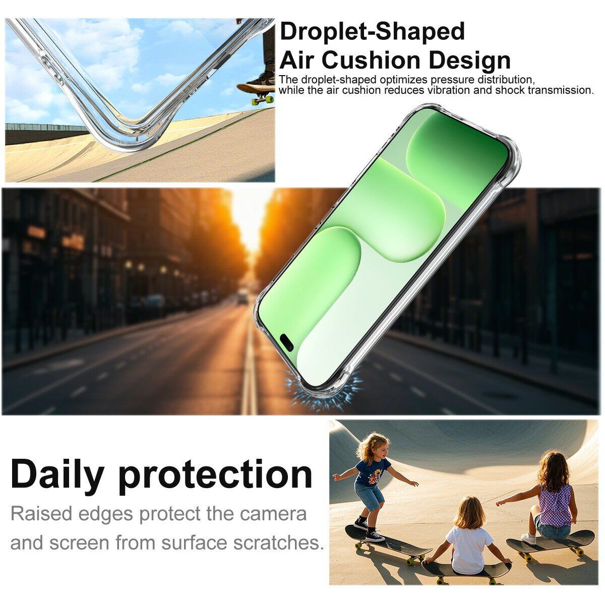 Чехол с усиленными углами IMAK Airbag MAX Case для Honor 600 Lite - Transparent. Фото 5 Чехол с усиленными углами IMAK Airbag MAX Case для Honor 600 Lite - Transparent (411810T). Фото 5 из 10