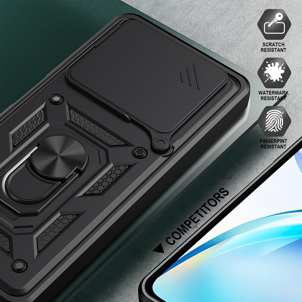 Чохол із захистом камери Deexe Armor Shield для ZTE Blade A36 - Red. Фото 6 Чохол із захистом камери Deexe Armor Shield для ZTE Blade A36 - Red (402516R). Фото 6 з 9