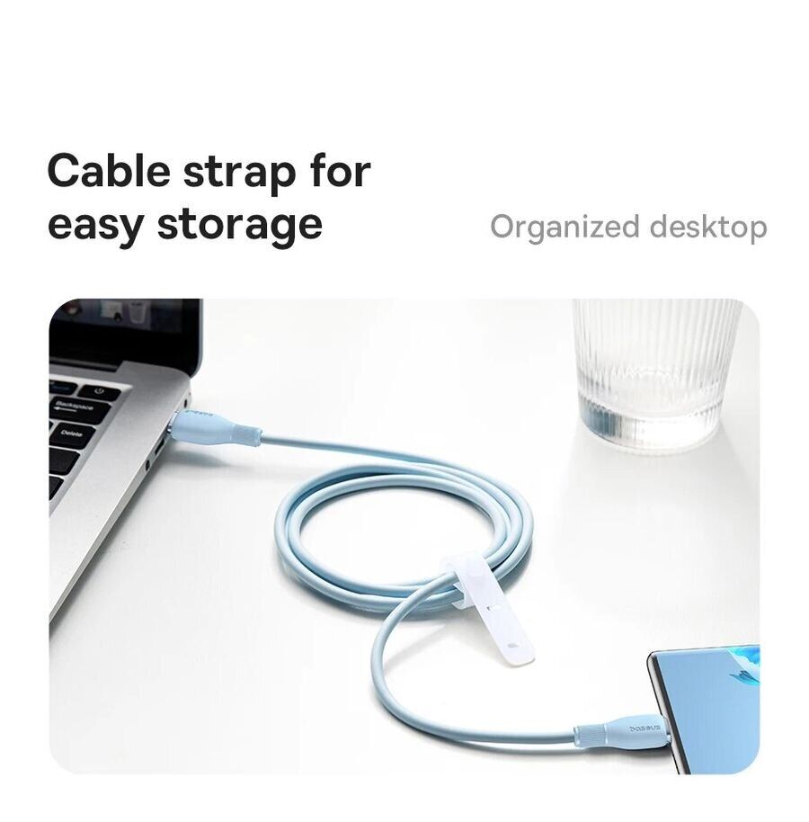 Кабель Baseus Pudding Series Type-C to Type-C (100W, 2m) P10355702111-01 - Black. Фото 20 Кабель Baseus Pudding Series Type-C to Type-C (100W, 2m) P10355702111-01 - Black (896189B). Фото 20 з 26