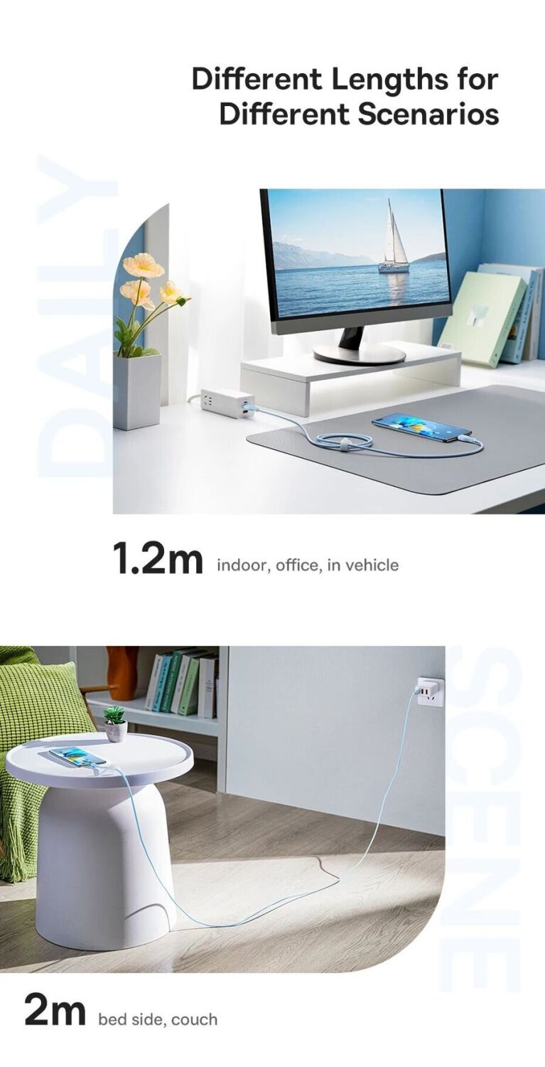 Кабель Baseus Pudding Series Type-C to Type-C (100W, 2m) P10355702111-01 - Black. Фото 22 Кабель Baseus Pudding Series Type-C to Type-C (100W, 2m) P10355702111-01 - Black (896189B). Фото 22 з 26