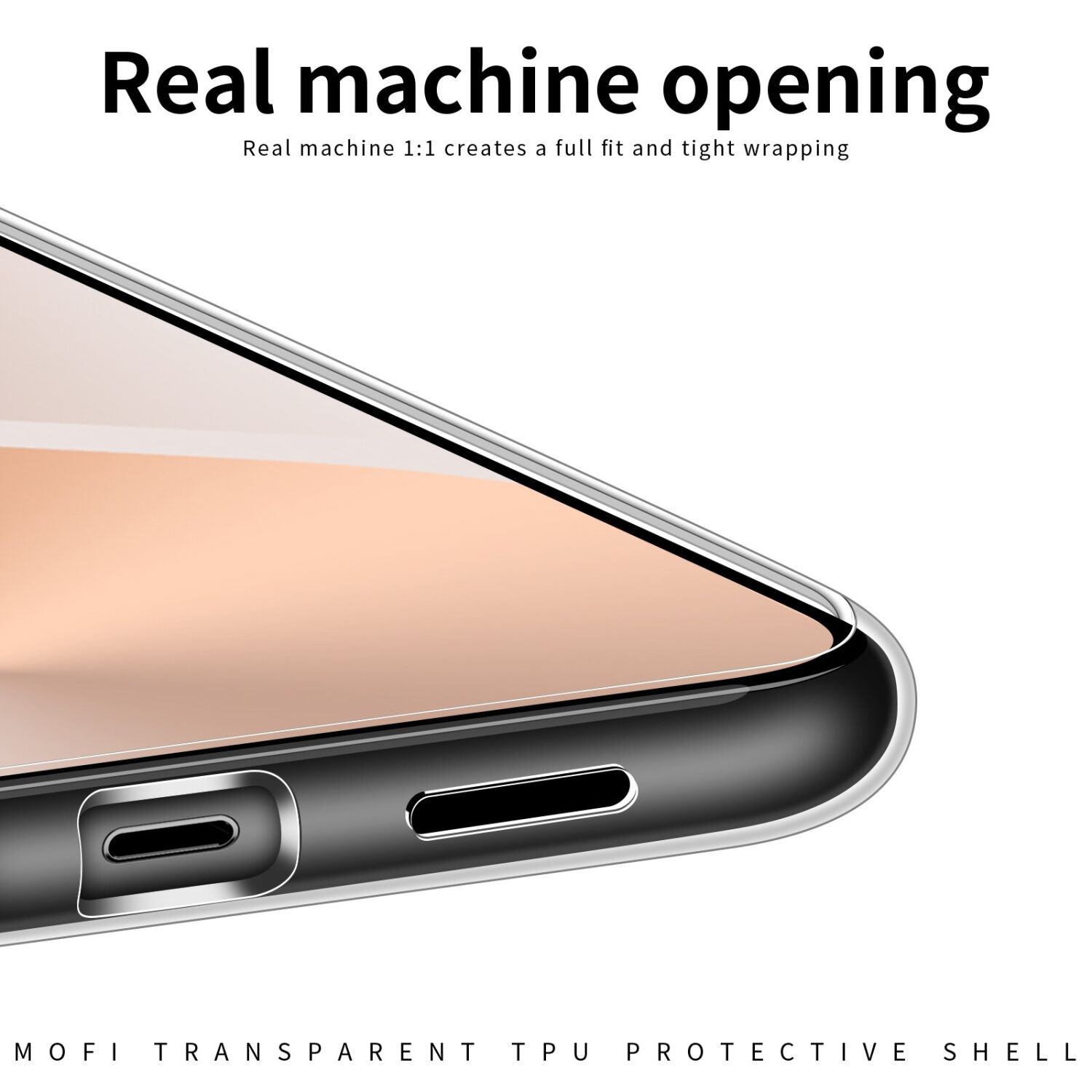 Силиконовый (TPU) чехол MOFI Thin Guard для Samsung Galaxy A57 (A576) - Transparent. Фото 7 Силиконовый (TPU) чехол MOFI Thin Guard для Samsung Galaxy A57 (A576) - Transparent (406134T). Фото 7 из 9