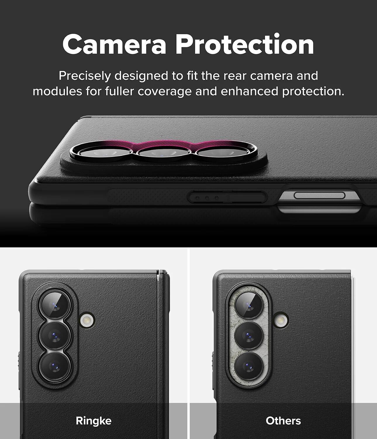 Защитный чехол Ringke Onyx Flap для Samsung Galaxy Fold 8 Ultra (8800380460430) - Black. Фото 8 Защитный чехол Ringke Onyx Flap для Samsung Galaxy Fold 8 Ultra (8800380460430) - Black (424106B). Фото 8 из 20