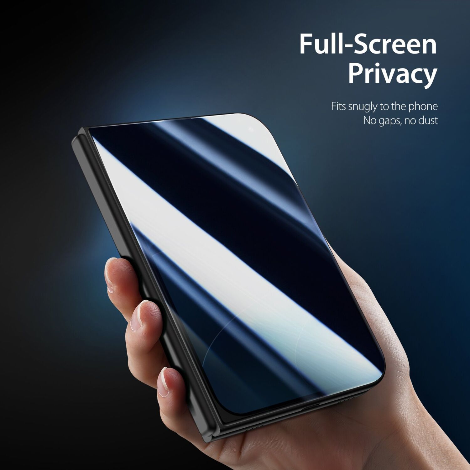 Защитное стекло DUX DUCIS Privacy для iPhone Duo - Black. Фото 6 Защитное стекло DUX DUCIS Privacy для iPhone Duo - Black (435026B). Фото 6 из 7