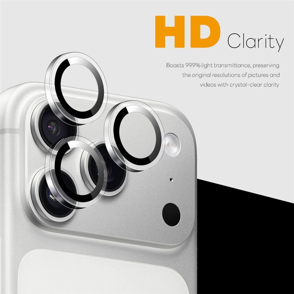 Захисне скло на камеру NORTHJO OpticFrame для iPhone 18 Pro / 18 Pro Max - Black. Фото 2 Захисне скло на камеру NORTHJO OpticFrame для iPhone 18 Pro / 18 Pro Max - Black (423673B). Фото 2 з 4