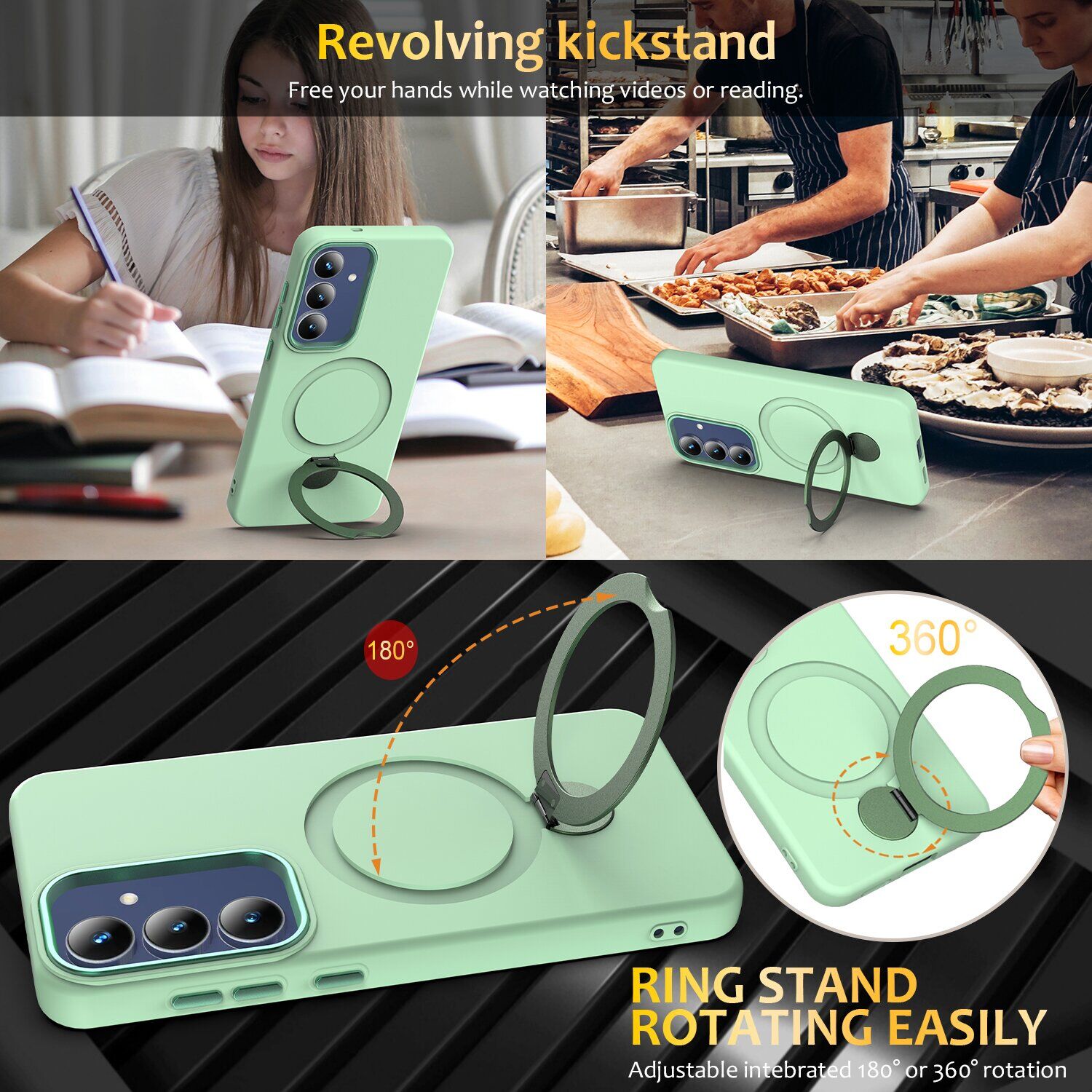 Защитный чехол Reframe Draco Casе для Samsung Galaxy S26 - Black. Фото 6 Защитный чехол Reframe Draco Casе для Samsung Galaxy S26 - Black (404243B). Фото 6 из 8