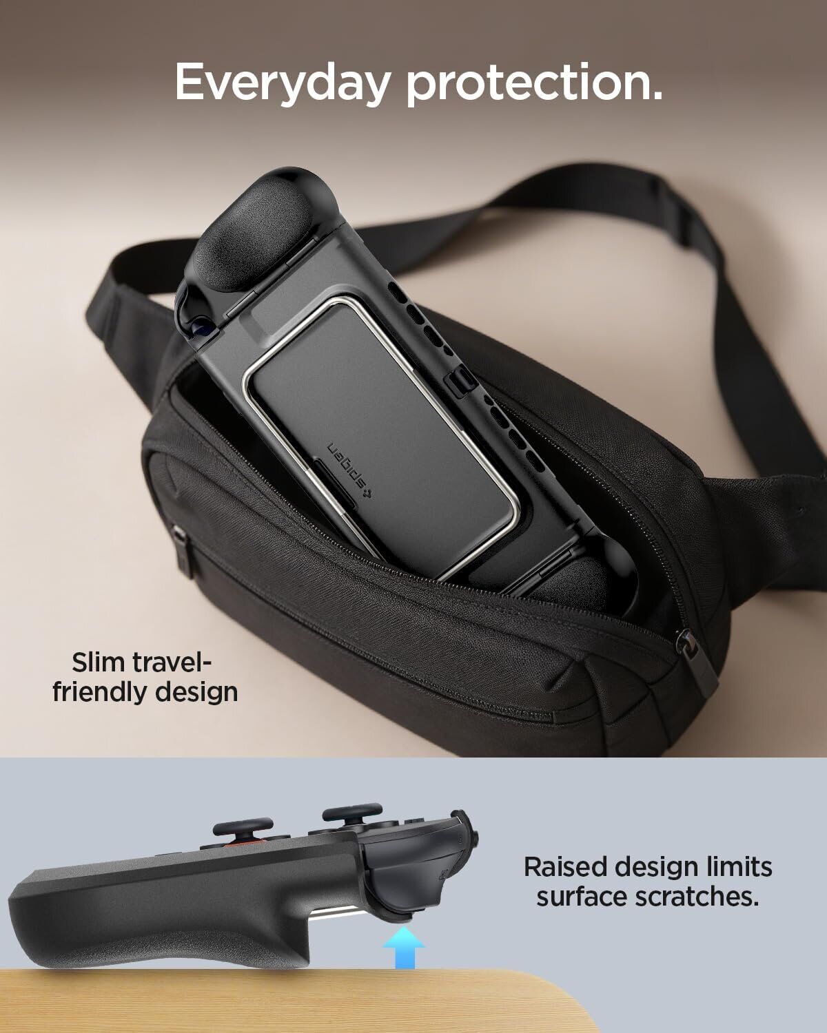 Защитный чехол Spigen Dual Grip Pro для Nintendo Switch 2 - Black. Фото 11 Защитный чехол Spigen Dual Grip Pro для Nintendo Switch 2 - Black (384459B). Фото 11 из 13