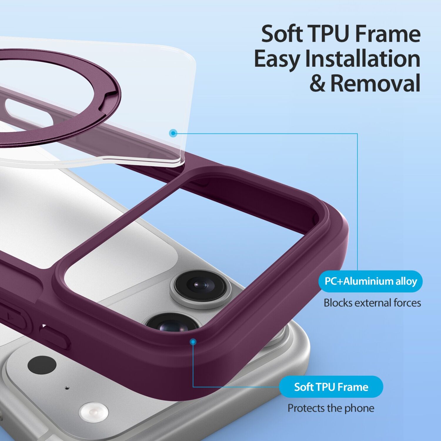 Чохол-книжка Dux Ducis Skin X Pro Magnetic Kickstand для iPhone 18 Pro Max / 17 Pro Max - Dark Cherry. Фото 11 Чохол-книжка Dux Ducis Skin X Pro Magnetic Kickstand для iPhone 18 Pro Max / 17 Pro Max - Dark Cherry (423844WR). Фото 11 з 12