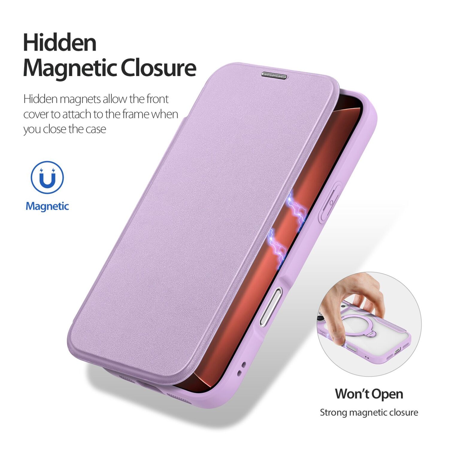Чохол-книжка Dux Ducis Skin X Pro Magnetic Kickstand для iPhone 18 Pro Max / 17 Pro Max - Dark Cherry. Фото 8 Чохол-книжка Dux Ducis Skin X Pro Magnetic Kickstand для iPhone 18 Pro Max / 17 Pro Max - Dark Cherry (423844WR). Фото 8 з 12
