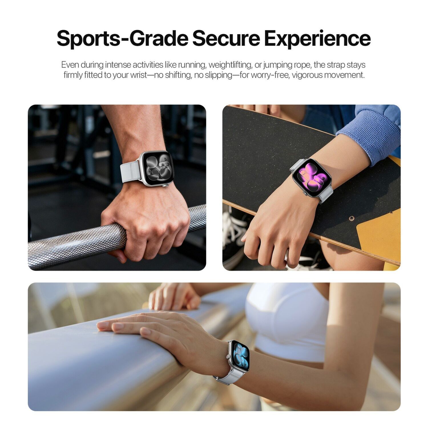 Ремешок DUX DUCIS YM Series для Apple Watch 46 / 45 / 44 / SE 44 / 42 (Series 1-3) / Ultra / Ultra 2 / Ultra 3 - Orange. Фото 7 Ремешок DUX DUCIS YM Series для Apple Watch 46 / 45 / 44 / SE 44 / 42 (Series 1-3) / Ultra / Ultra 2 / Ultra 3 - Orange (371852O). Фото 7 из 11