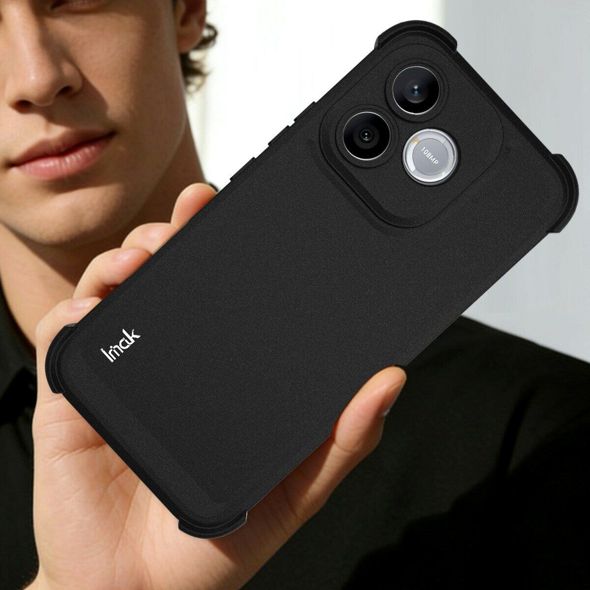 Защитный чехол IMAK Airbag Sand Case для Honor 600 Lite - Matte Black. Фото 8 Защитный чехол IMAK Airbag Sand Case для Honor 600 Lite - Matte Black (411811B). Фото 8 из 9