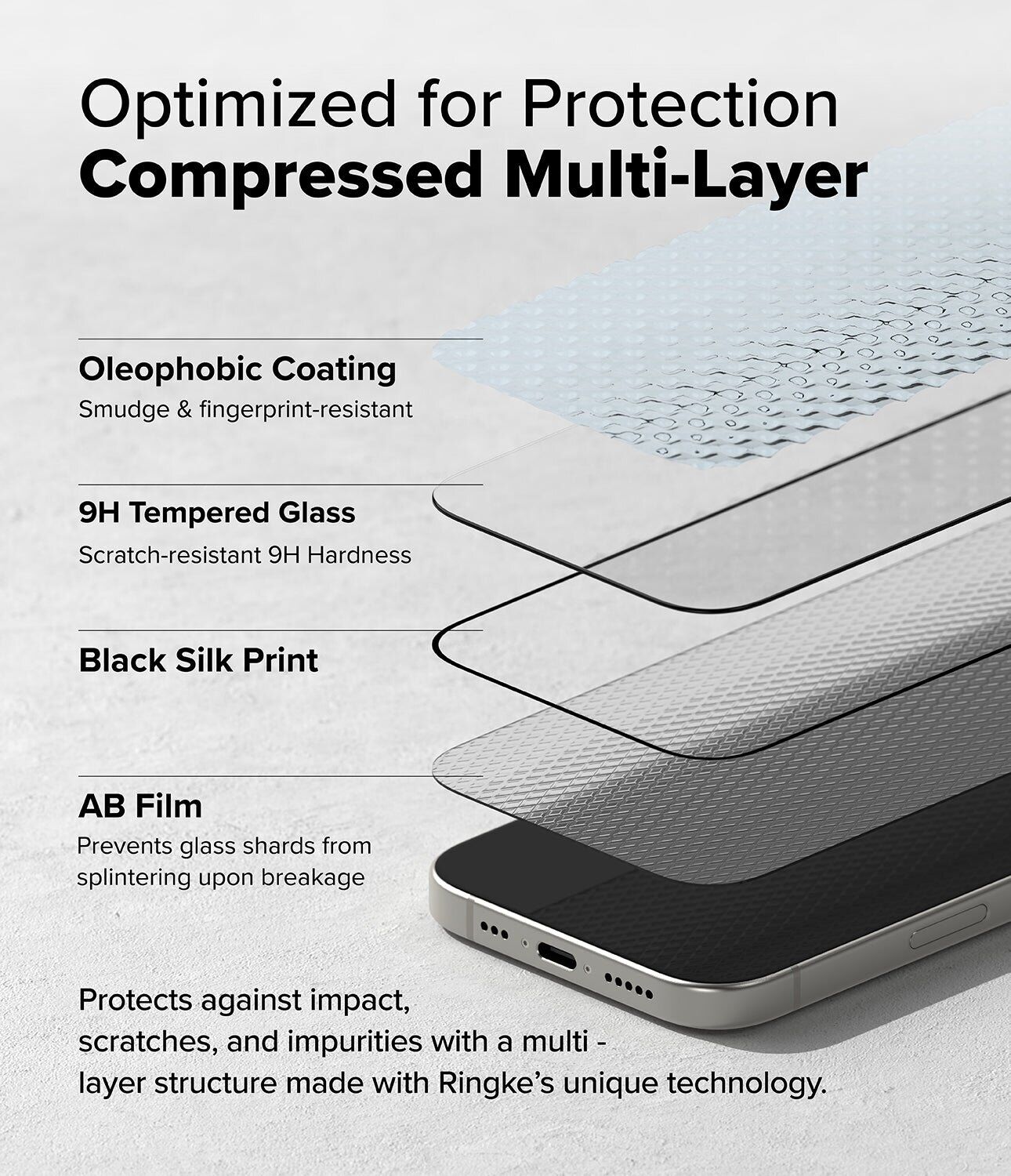 Комплект защитных стекол (2шт) Ringke Easy Slide Tempered Glass для iPhone 16 Pro (8800274960046) - Black. Фото 10 Комплект защитных стекол (2шт) Ringke Easy Slide Tempered Glass для iPhone 16 Pro (8800274960046) - Black (380076B). Фото 10 из 18