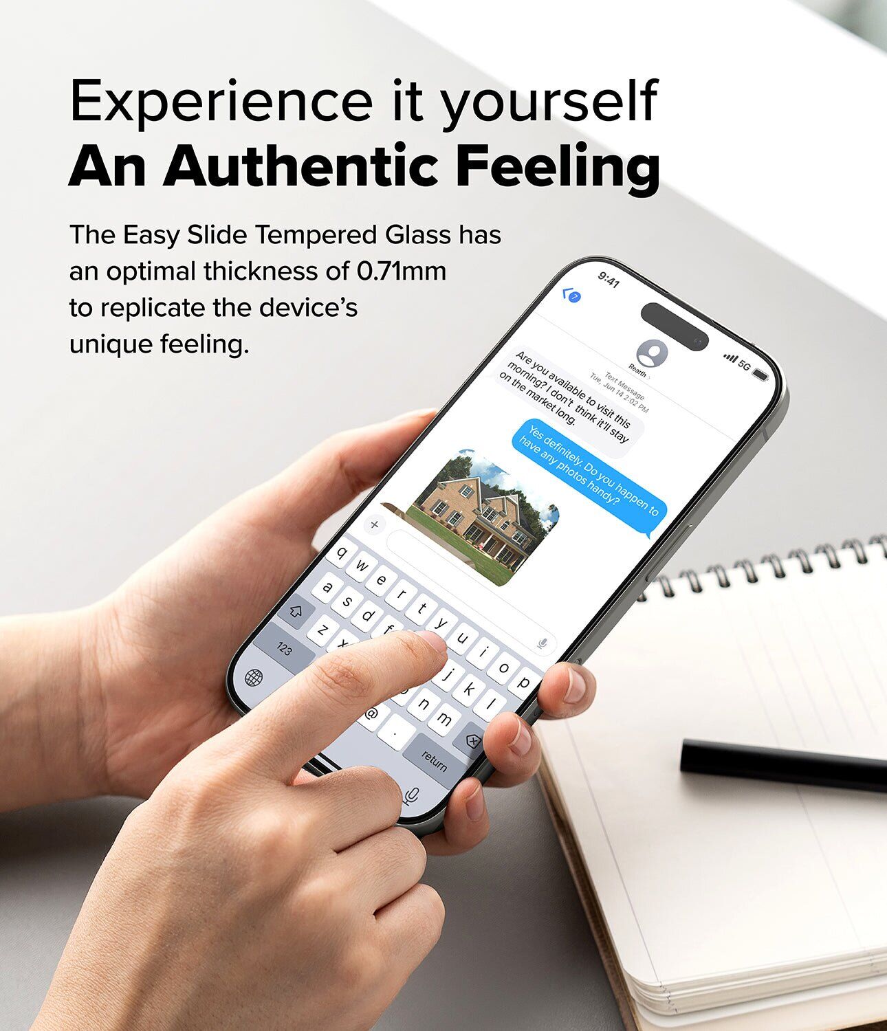 Комплект защитных стекол (2шт) Ringke Easy Slide Tempered Glass для iPhone 16 Pro (8800274960046) - Black. Фото 8 Комплект защитных стекол (2шт) Ringke Easy Slide Tempered Glass для iPhone 16 Pro (8800274960046) - Black (380076B). Фото 8 из 18
