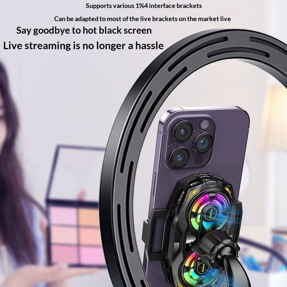 Кулер-вентилятор для смартфона Reframe K32 Dual Fan - Black. Фото 11 Кулер-вентилятор для смартфона Reframe K32 Dual Fan - Black (222137B). Фото 11 из 13