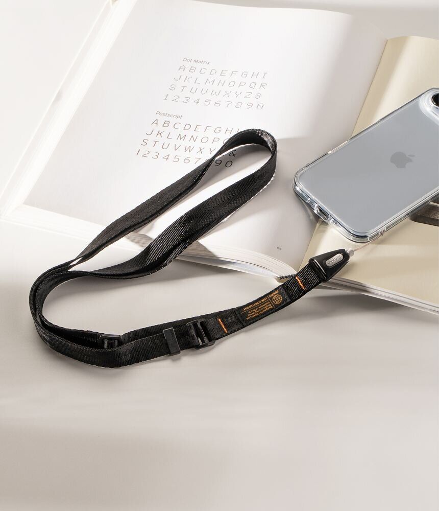 Ремешок для смартфона Ringke Shoulder Slim Strap (8800328818606) - Black. Фото 6 Ремешок для смартфона Ringke Shoulder Slim Strap (8800328818606) - Black (983035B). Фото 6 из 8