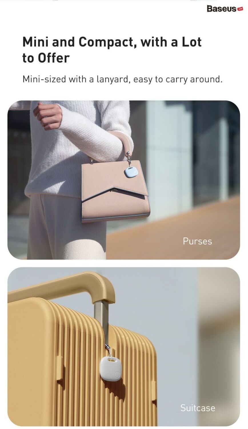 Трекер Baseus T2 Pro Smart Device Tracker (FMTP000002) - White. Фото 17 Трекер Baseus T2 Pro Smart Device Tracker (FMTP000002) - White (996104W). Фото 17 з 24
