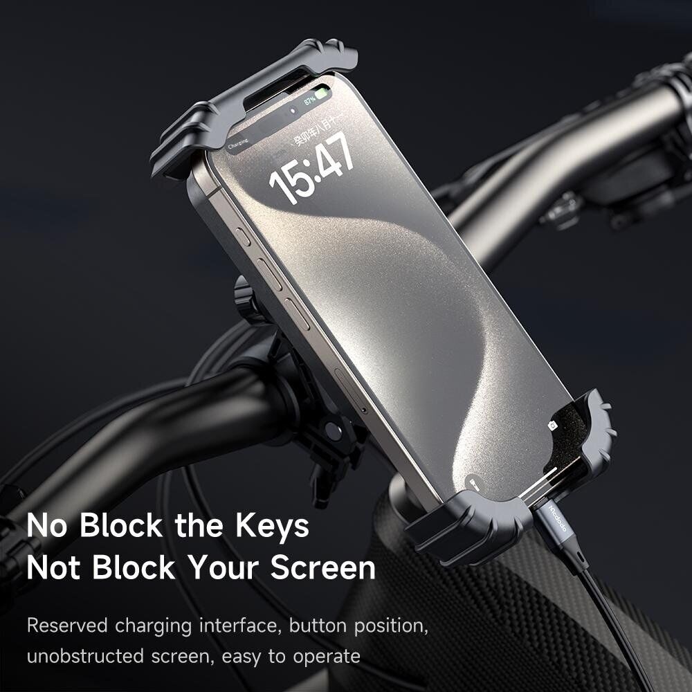 Велосипедний тримач MCDODO CM-524 Cycling Holder - Black. Фото 5 Велосипедний тримач MCDODO CM-524 Cycling Holder - Black (981568). Фото 5 з 9