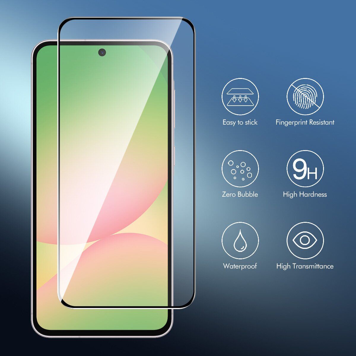 Захисне скло ENKAY Easy Install Full Glue для Samsung Galaxy A37 (A376) / Galaxy A57 (A576) - Black. Фото 3 Захисне скло ENKAY Easy Install Full Glue для Samsung Galaxy A37 (A376) / Galaxy A57 (A576) - Black (406058). Фото 3 з 7