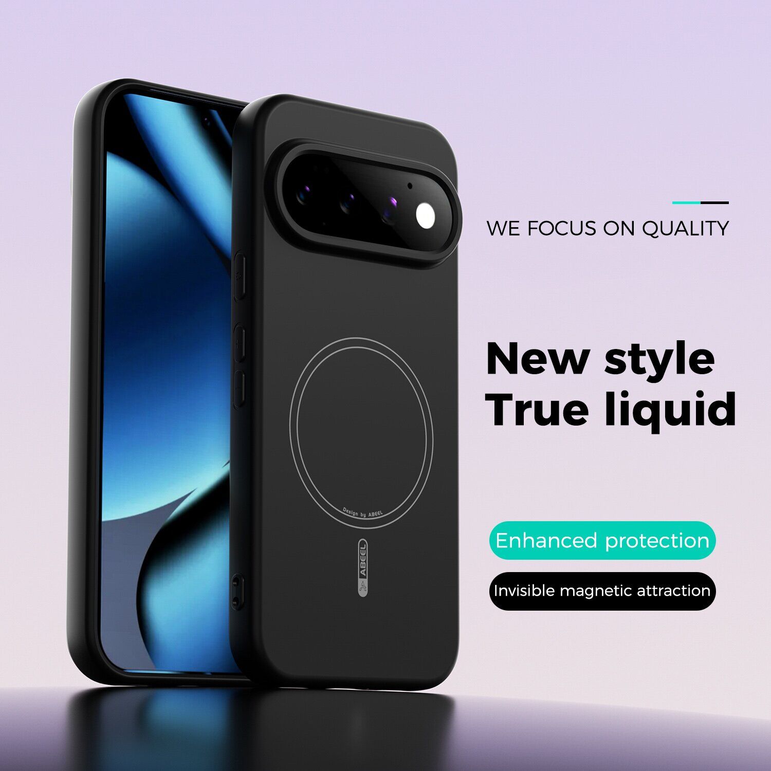 Защитный чехол ABEEL Lyra Skin with MagSafe для Google Pixel 11 - Purple. Фото 2 Защитный чехол ABEEL Lyra Skin with MagSafe для Google Pixel 11 - Purple (425043V). Фото 2 из 7