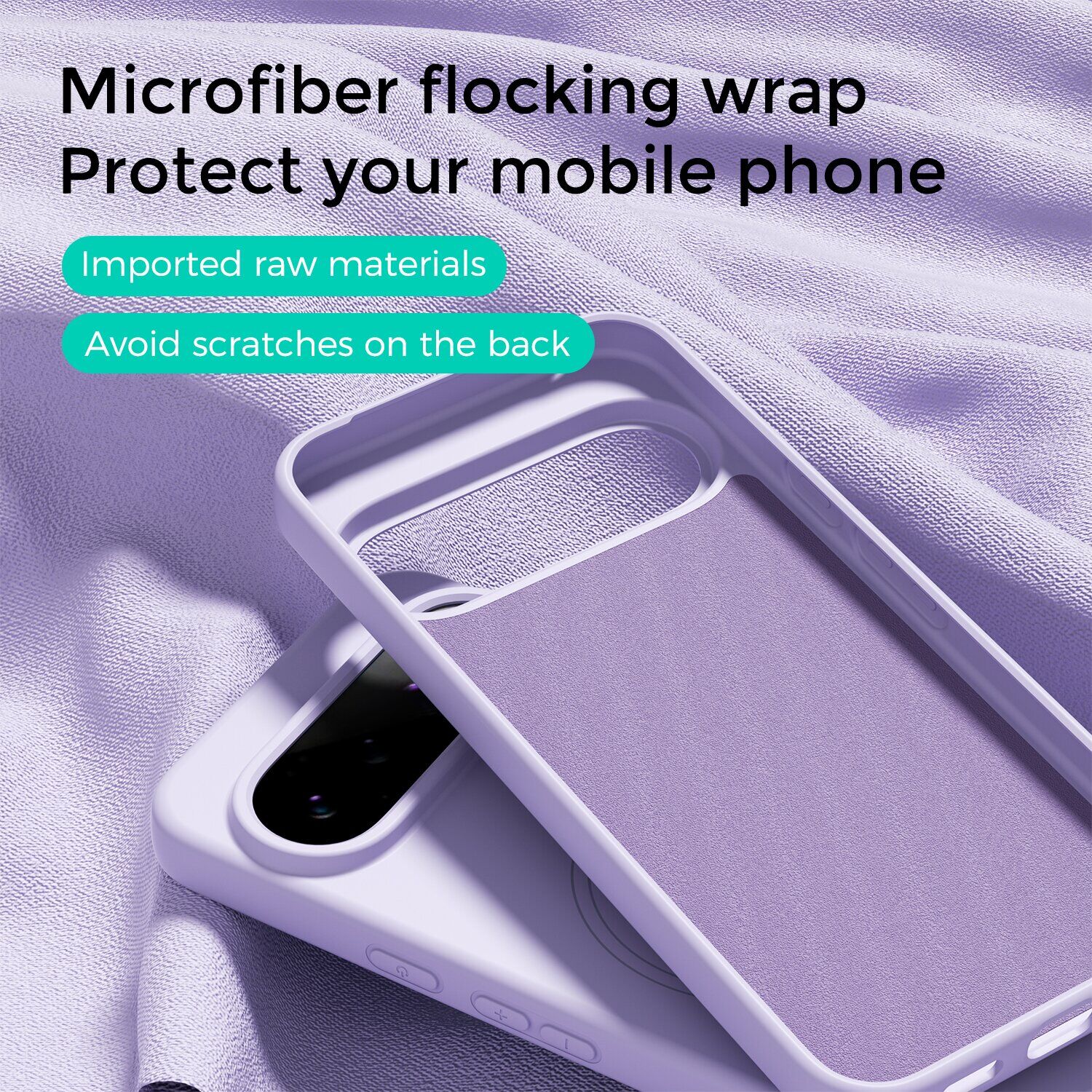 Защитный чехол ABEEL Lyra Skin with MagSafe для Google Pixel 11 - Purple. Фото 3 Защитный чехол ABEEL Lyra Skin with MagSafe для Google Pixel 11 - Purple (425043V). Фото 3 из 7