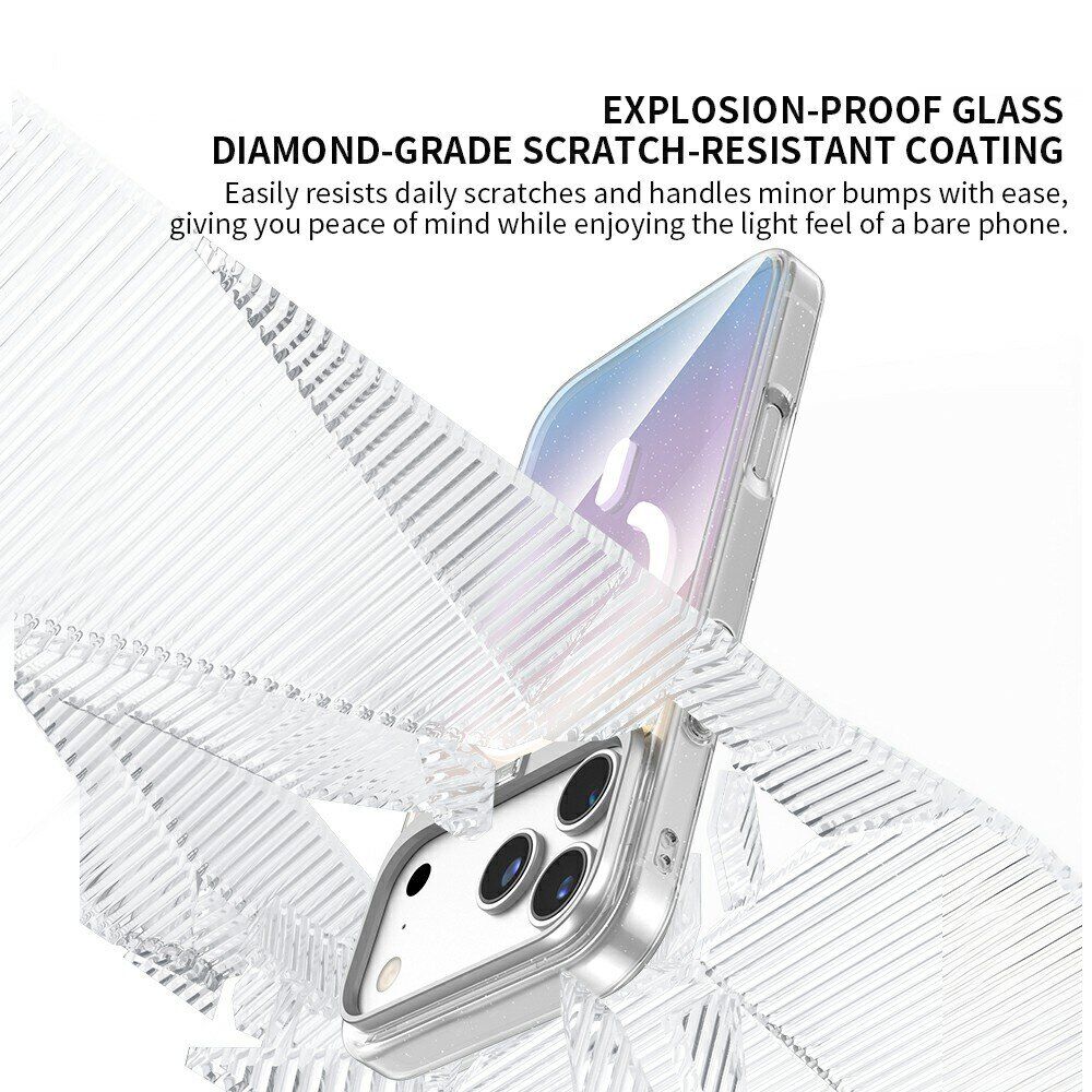 Защитный чехол ZGA Crystal Mag Shine для Apple iPhone 18 Pro Max - Glitter / Silver. Фото 5 Защитный чехол ZGA Crystal Mag Shine для Apple iPhone 18 Pro Max - Glitter / Silver (423897GS). Фото 5 из 10