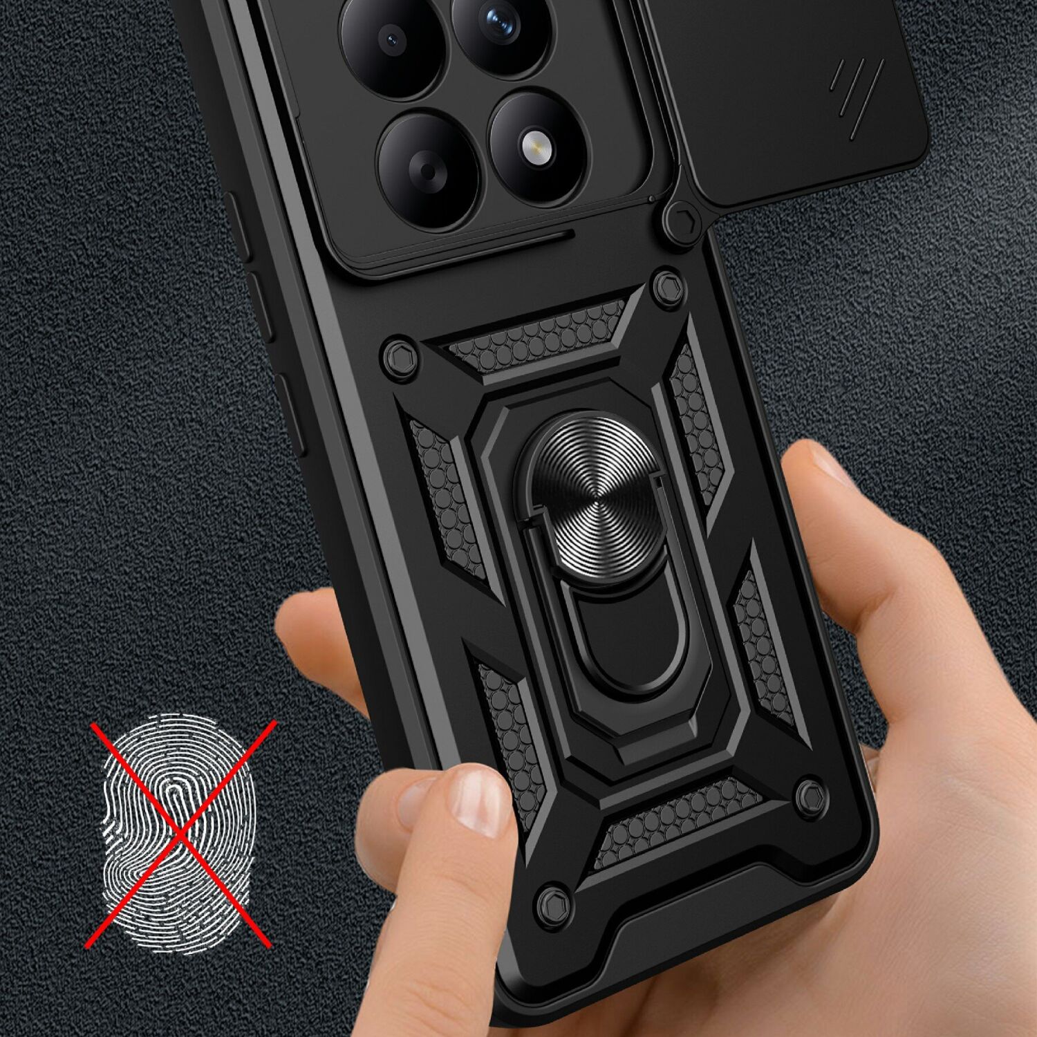 Чохол із захистом камери Deexe Armor Shield для Xiaomi Redmi Note 15 5G / Poco M8 5G - Green. Фото 5 Чохол із захистом камери Deexe Armor Shield для Xiaomi Redmi Note 15 5G / Poco M8 5G - Green (404613G). Фото 5 з 10