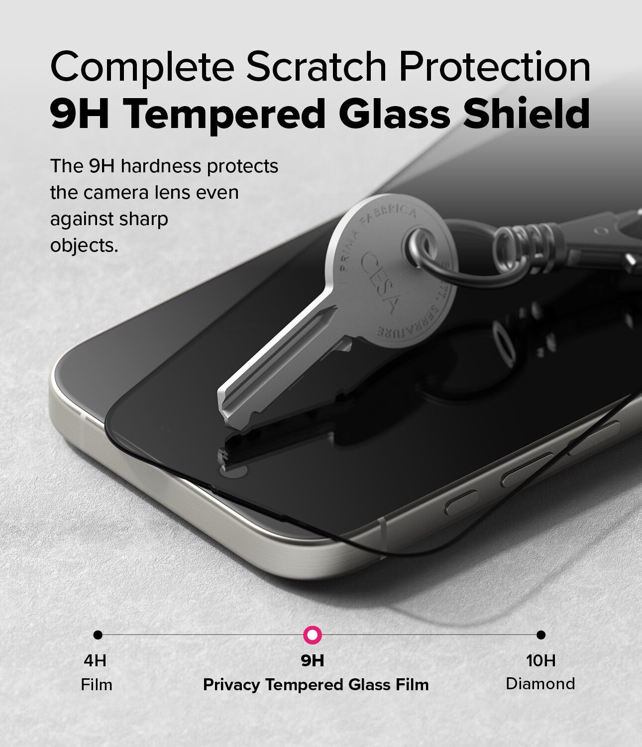 Комплект защитных стекол (2шт) Ringke Easy Slide Privacy для iPhone 16 Pro (8800274960053) - Black. Фото 9 Комплект защитных стекол (2шт) Ringke Easy Slide Privacy для iPhone 16 Pro (8800274960053) - Black (380077B). Фото 9 из 21