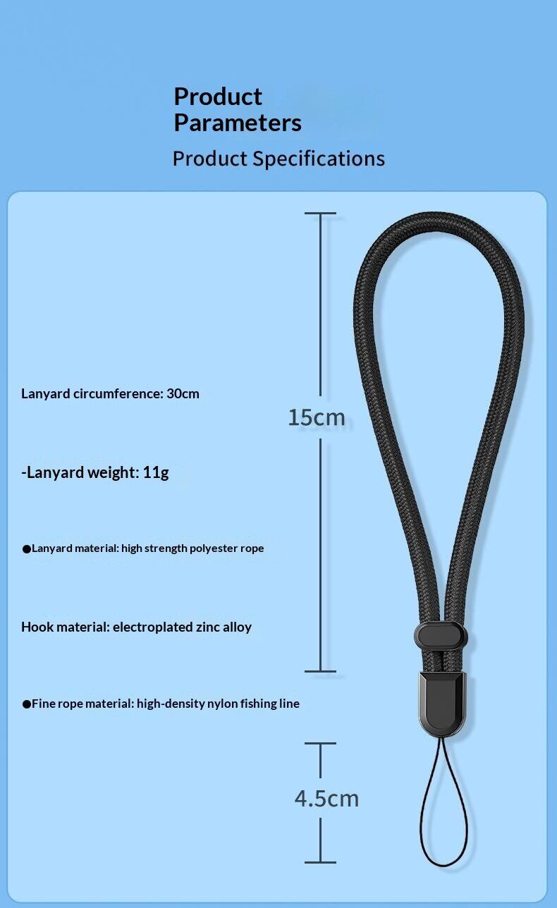 Ремінець для смартфону Reframe Guard Strap - Black. Фото 8 Ремінець для смартфону Reframe Guard Strap - Black (983031B). Фото 8 з 9