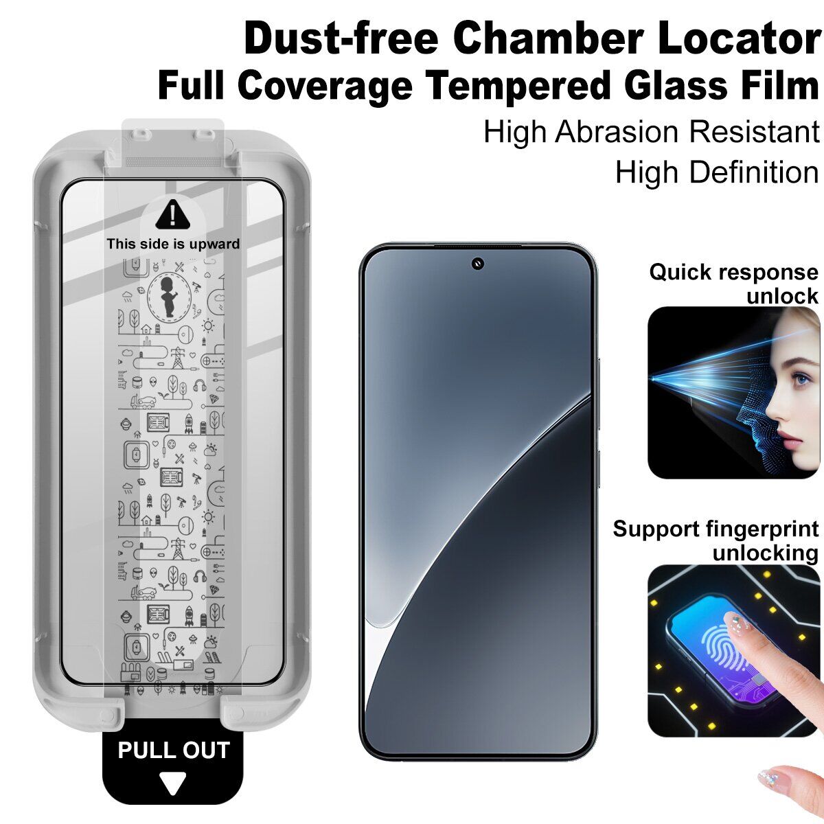 Захисне скло IMAK Easy Install Full Glue для Xiaomi 15 - Black. Фото 3 Захисне скло IMAK Easy Install Full Glue для Xiaomi 15 - Black (371262B). Фото 3 з 9