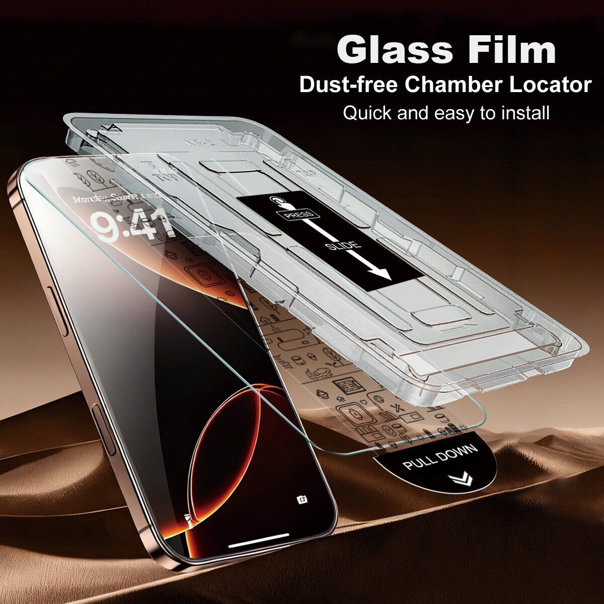 Защитное стекло IMAK H Install Screen Guard для OPPO Reno 15. Фото 2 Защитное стекло IMAK H Install Screen Guard для OPPO Reno 15 (405722). Фото 2 из 10