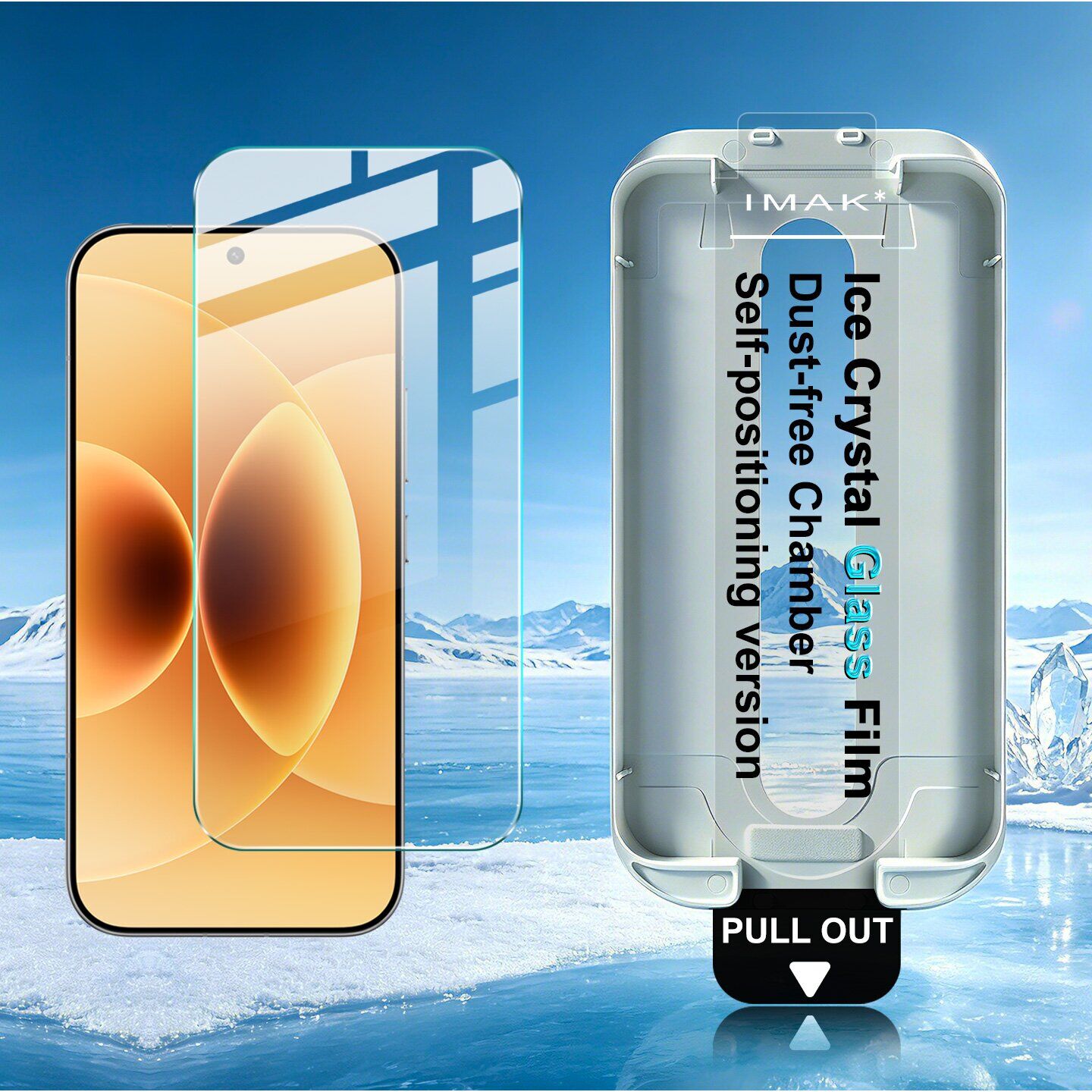 Защитное стекло IMAK Ice Crystal Glass для Xiaomi 17 Pro / Xiaomi 17. Фото 4 Защитное стекло IMAK Ice Crystal Glass для Xiaomi 17 Pro / Xiaomi 17 (390727). Фото 4 из 13