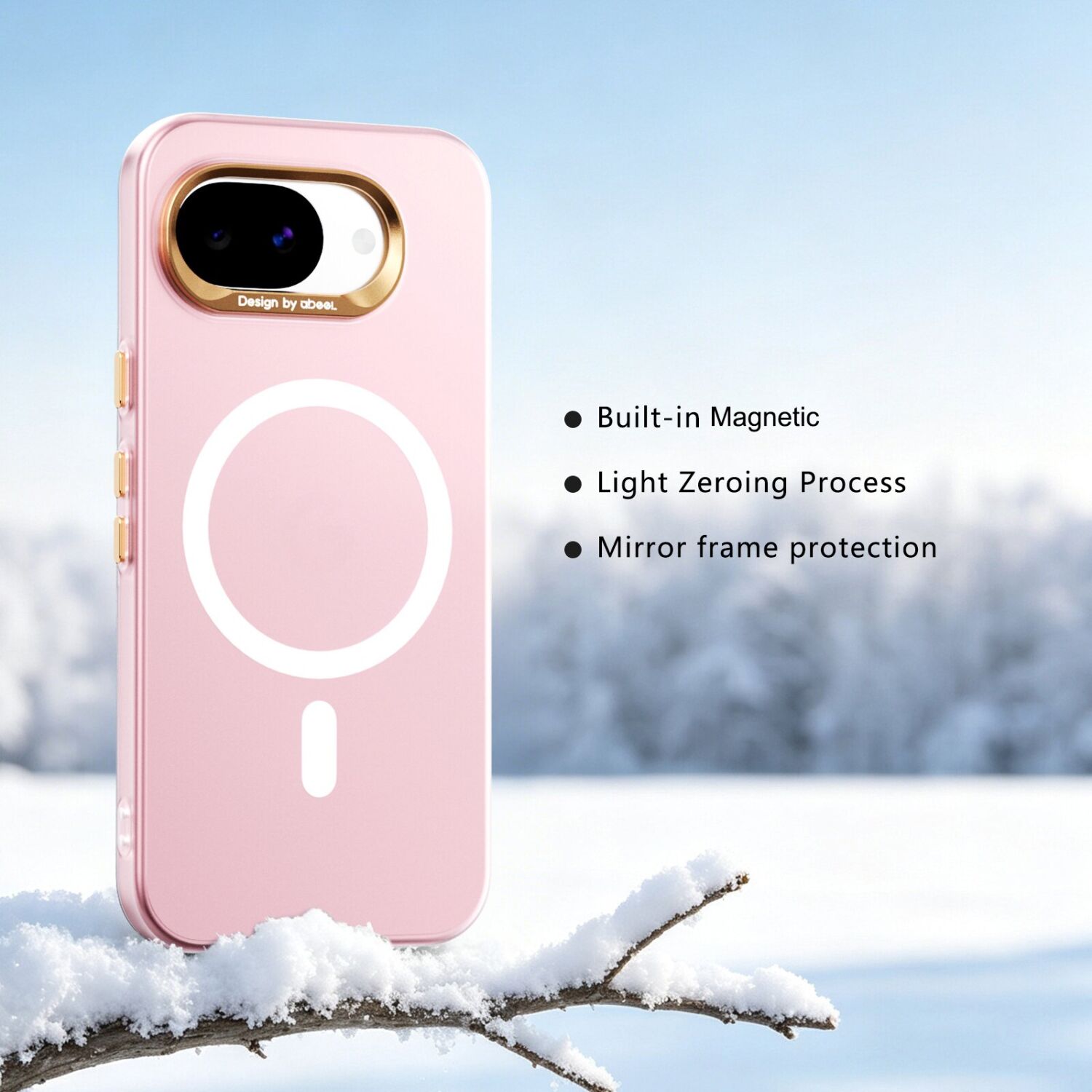 Захисний чохол ABEEL Aero Mag для Google Pixel 10a - Black. Фото 2 Захисний чохол ABEEL Aero Mag для Google Pixel 10a - Black (407371B). Фото 2 з 6