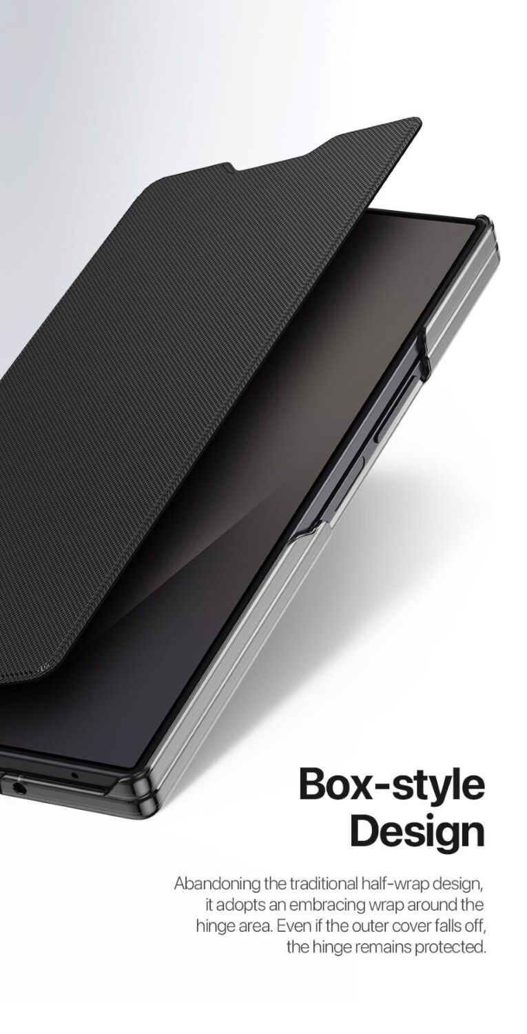 Захисний чохол Dux Ducis Fort Series для Samsung Galaxy Fold 8 Ultra - Grey. Фото 7 Захисний чохол Dux Ducis Fort Series для Samsung Galaxy Fold 8 Ultra - Grey (424031H). Фото 7 з 14