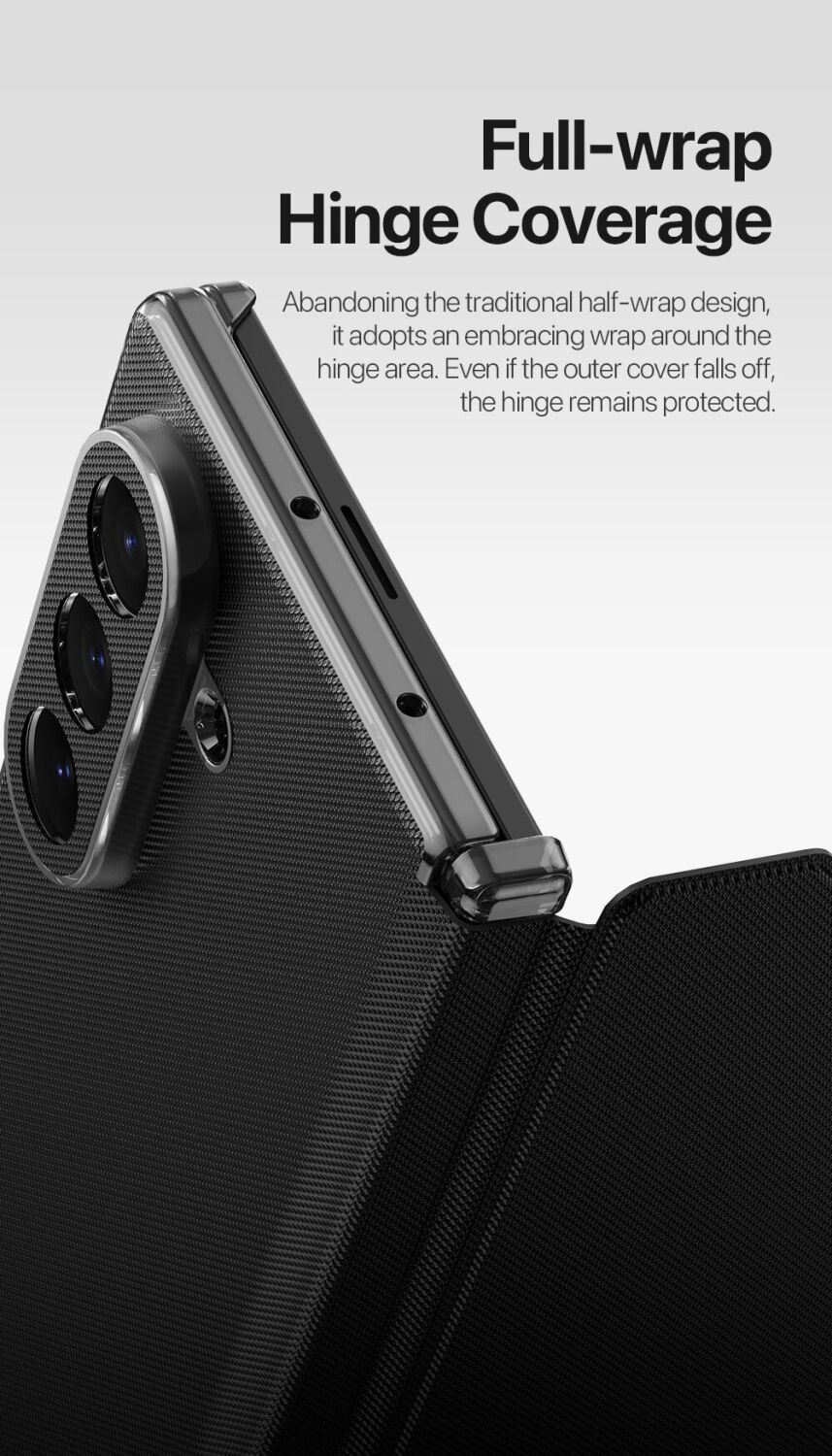Захисний чохол Dux Ducis Fort Series для Samsung Galaxy Fold 8 Ultra - Grey. Фото 6 Захисний чохол Dux Ducis Fort Series для Samsung Galaxy Fold 8 Ultra - Grey (424031H). Фото 6 з 14