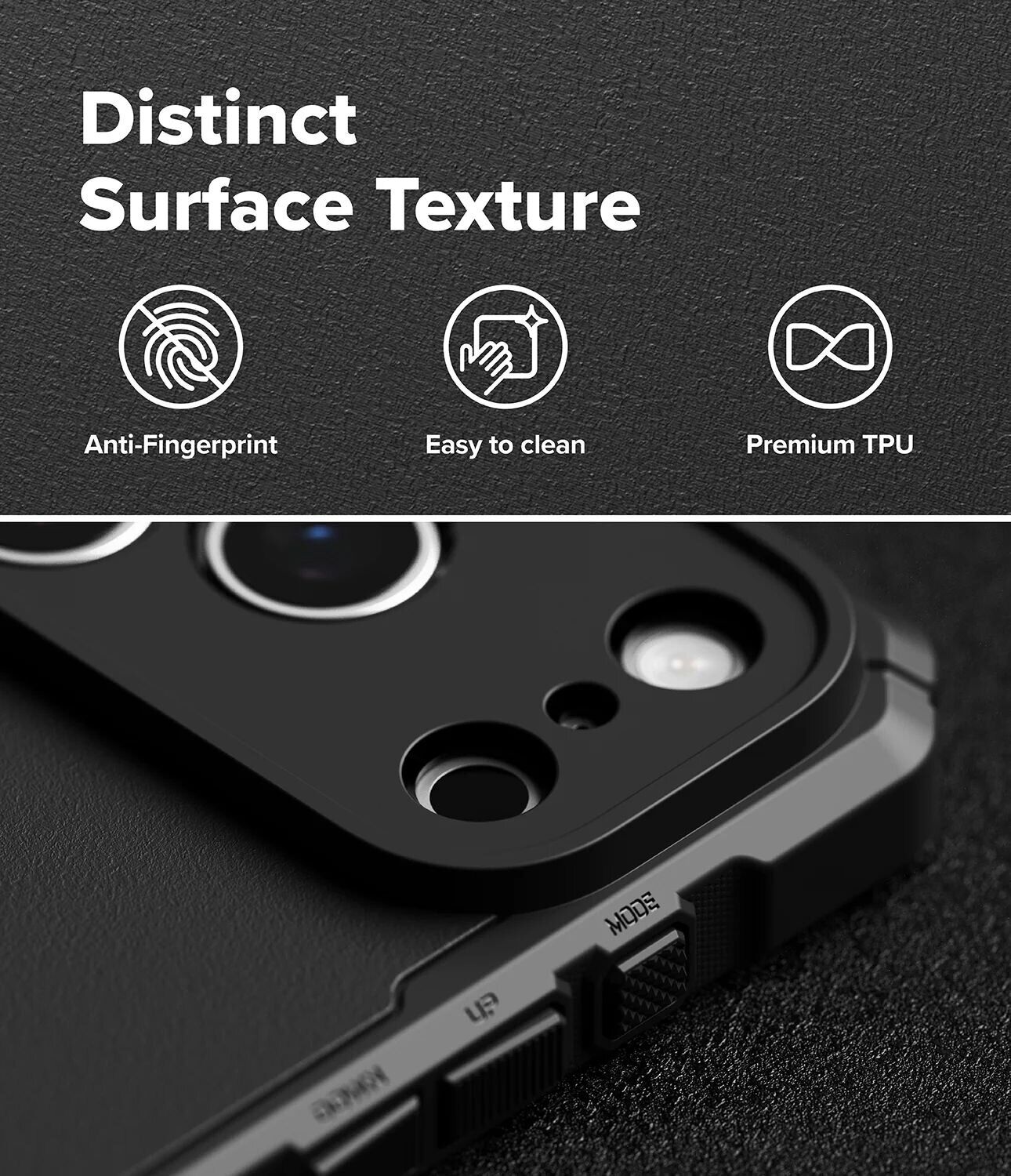 Защитный чехол Ringke Rugged Gear для iPhone 18 Pro (8800380463264) - Black. Фото 6 Защитный чехол Ringke Rugged Gear для iPhone 18 Pro (8800380463264) - Black (423774B). Фото 6 из 14
