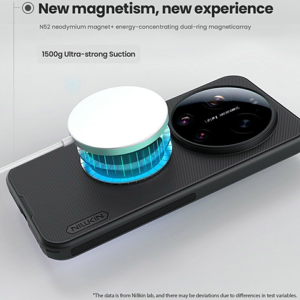 Защитный (PC+TPU) чехол NILLKIN Frosted Shield Pro Magnetic для Xiaomi 17 Ultra - Black. Фото 10 Защитный (PC+TPU) чехол NILLKIN Frosted Shield Pro Magnetic для Xiaomi 17 Ultra - Black (407502B). Фото 10 из 12