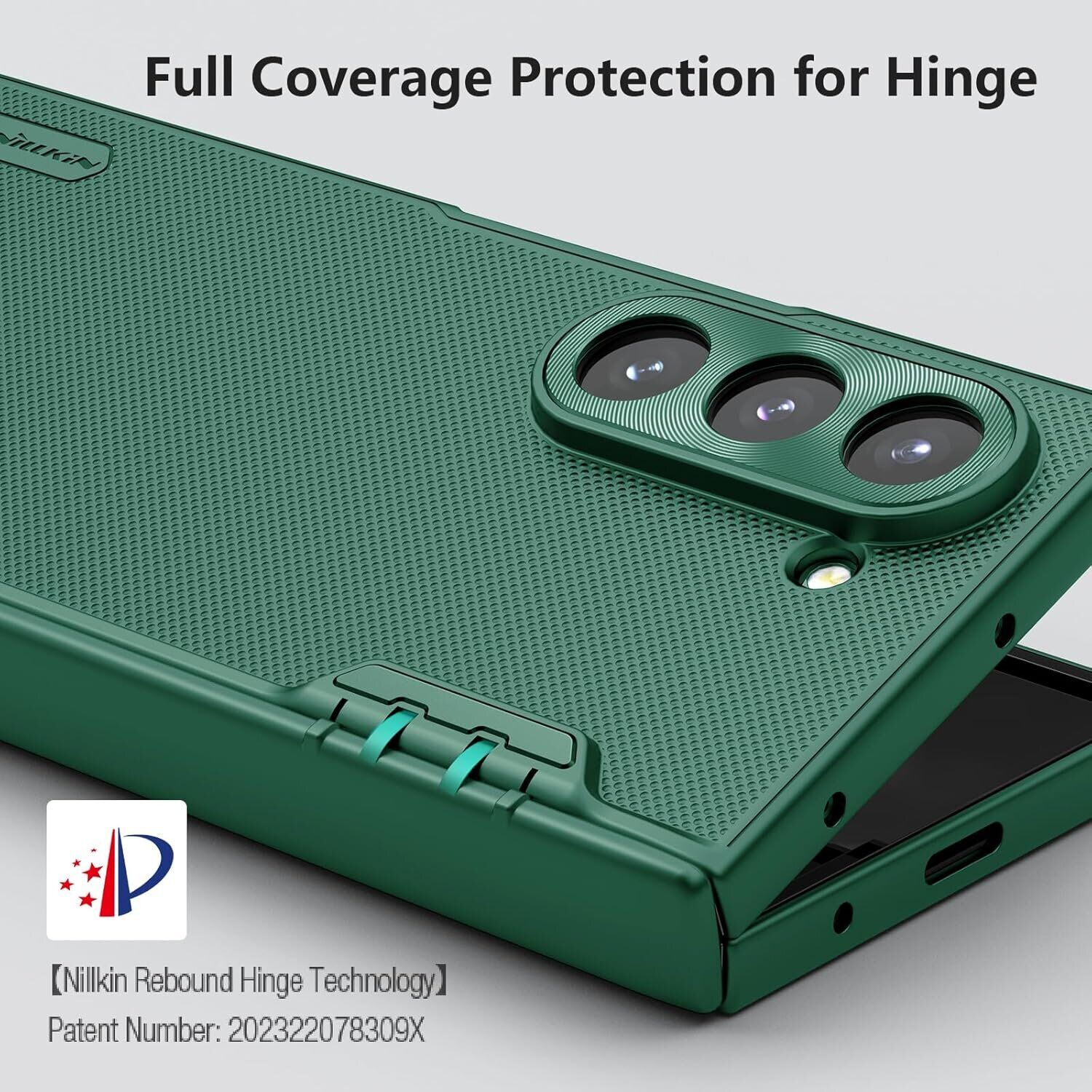 Пластиковий чохол NILLKIN Frosted Shield Pro (FF) для Samsung Galaxy Fold 6 - Black. Фото 7 Пластиковий чохол NILLKIN Frosted Shield Pro (FF) для Samsung Galaxy Fold 6 - Black (357672B). Фото 7 з 10