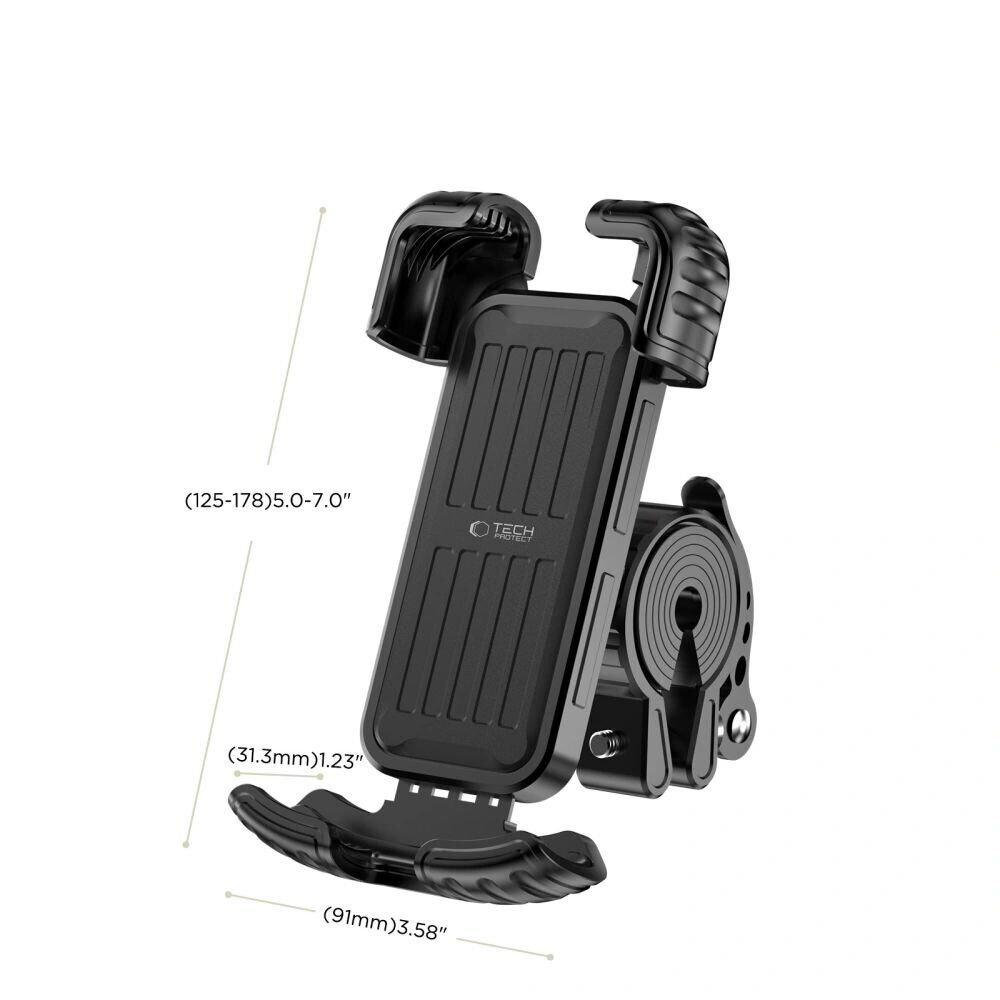 Велосипедный держатель Tech-Protect V7 Universal Mount - Black. Фото 6 Велосипедный держатель Tech-Protect V7 Universal Mount - Black (981567B). Фото 6 из 11