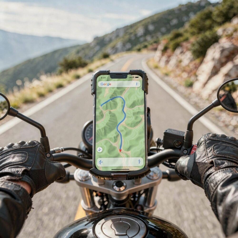 Велосипедный держатель Tech-Protect V7 Universal Mount - Black. Фото 10 Велосипедный держатель Tech-Protect V7 Universal Mount - Black (981567B). Фото 10 из 11