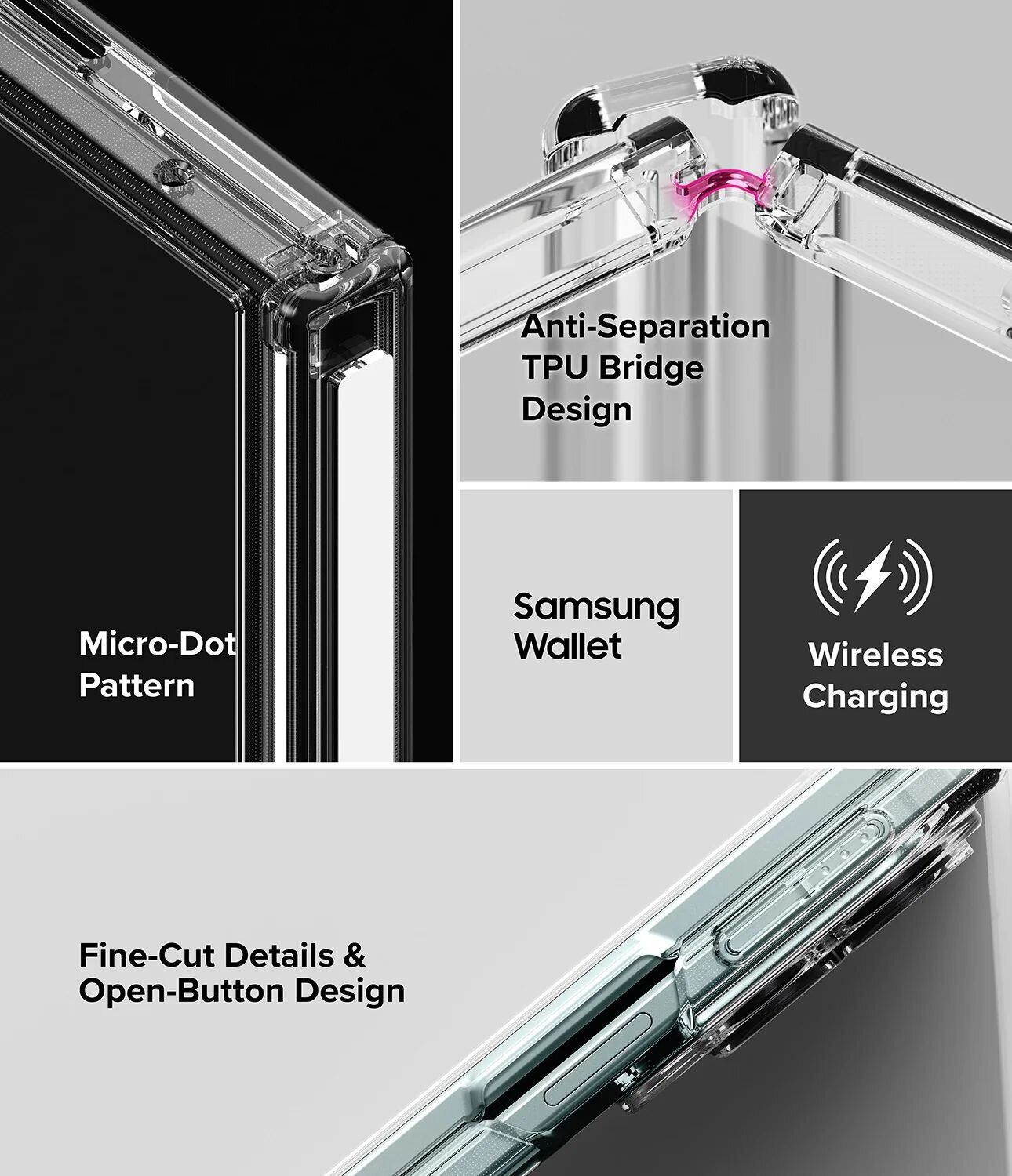 Защитный чехол Ringke Fusion Flap для Samsung Galaxy Fold 8 (8800328819351) - Clear. Фото 17 Защитный чехол Ringke Fusion Flap для Samsung Galaxy Fold 8 (8800328819351) - Clear (424580C). Фото 17 из 23