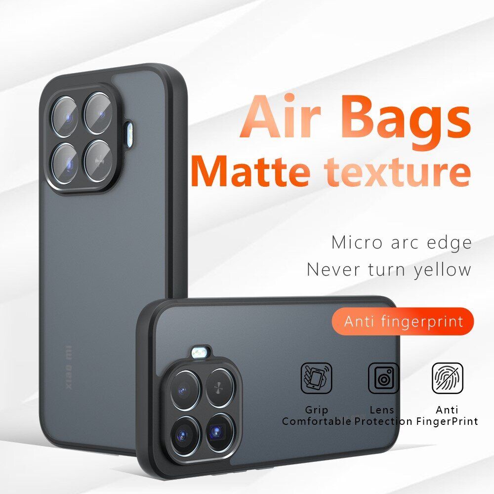 Защитный чехол Deexe Matte Skin для Xiaomi 17T - Transparent Black. Фото 4 Защитный чехол Deexe Matte Skin для Xiaomi 17T - Transparent Black (408854TB). Фото 4 из 14
