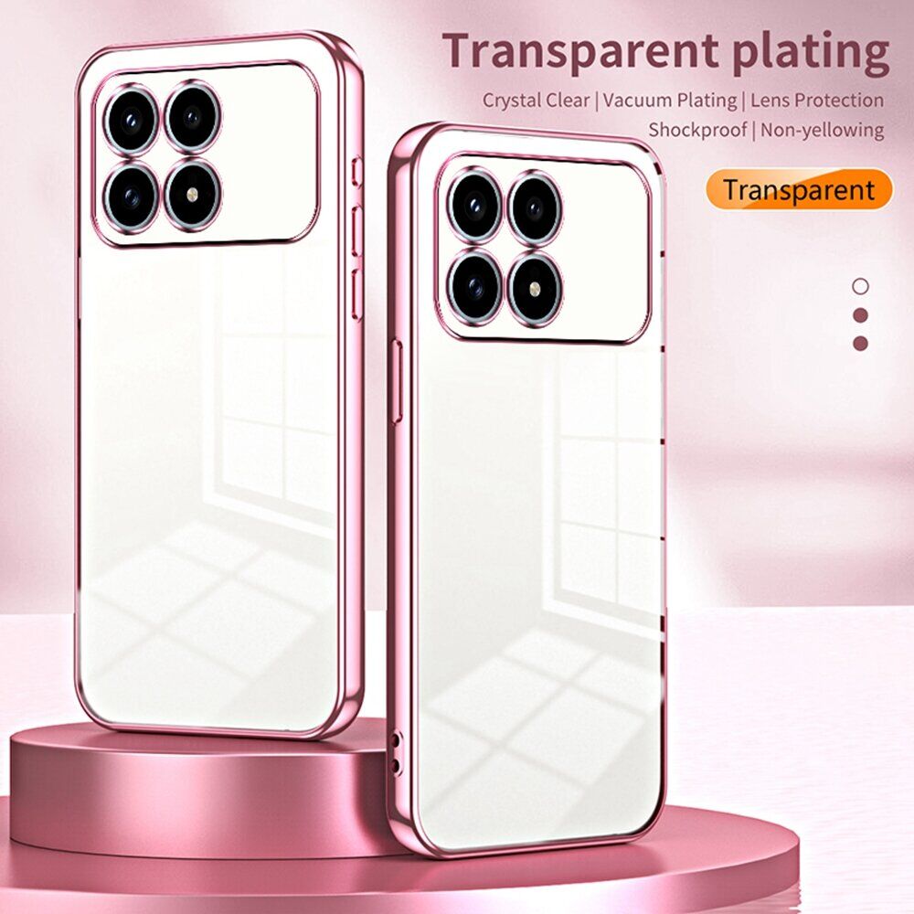 Защитный чехол Reframe Electroplating Frame для Xiaomi Poco F8 Pro - Pink. Фото 3 Защитный чехол Reframe Electroplating Frame для Xiaomi Poco F8 Pro - Pink (403551P). Фото 3 из 7
