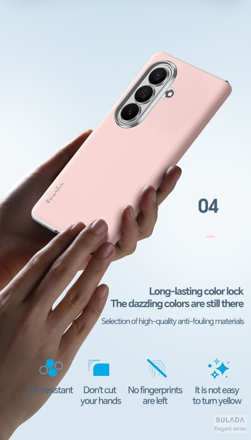 Захисний чохол SULADA Magnetic Leather Case для Samsung Galaxy Fold 8 Ultra - Purple. Фото 7 Захисний чохол SULADA Magnetic Leather Case для Samsung Galaxy Fold 8 Ultra - Purple (424018V). Фото 7 з 12