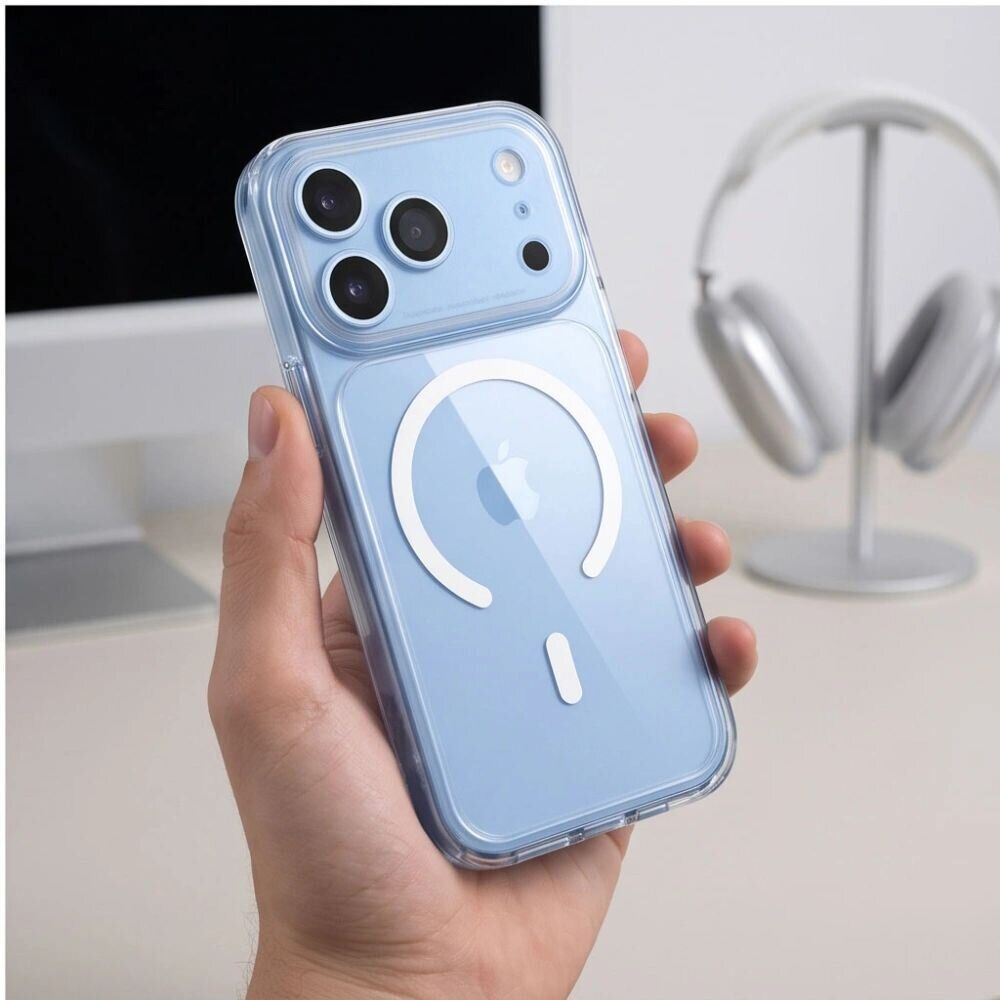 Захисний чохол Tech-Protect MagPeak MagSafe для iPhone 18 Pro Max / 17 Pro Max (5906302325399) - Clear. Фото 9 Захисний чохол Tech-Protect MagPeak MagSafe для iPhone 18 Pro Max / 17 Pro Max (5906302325399) - Clear (423909C). Фото 9 з 10