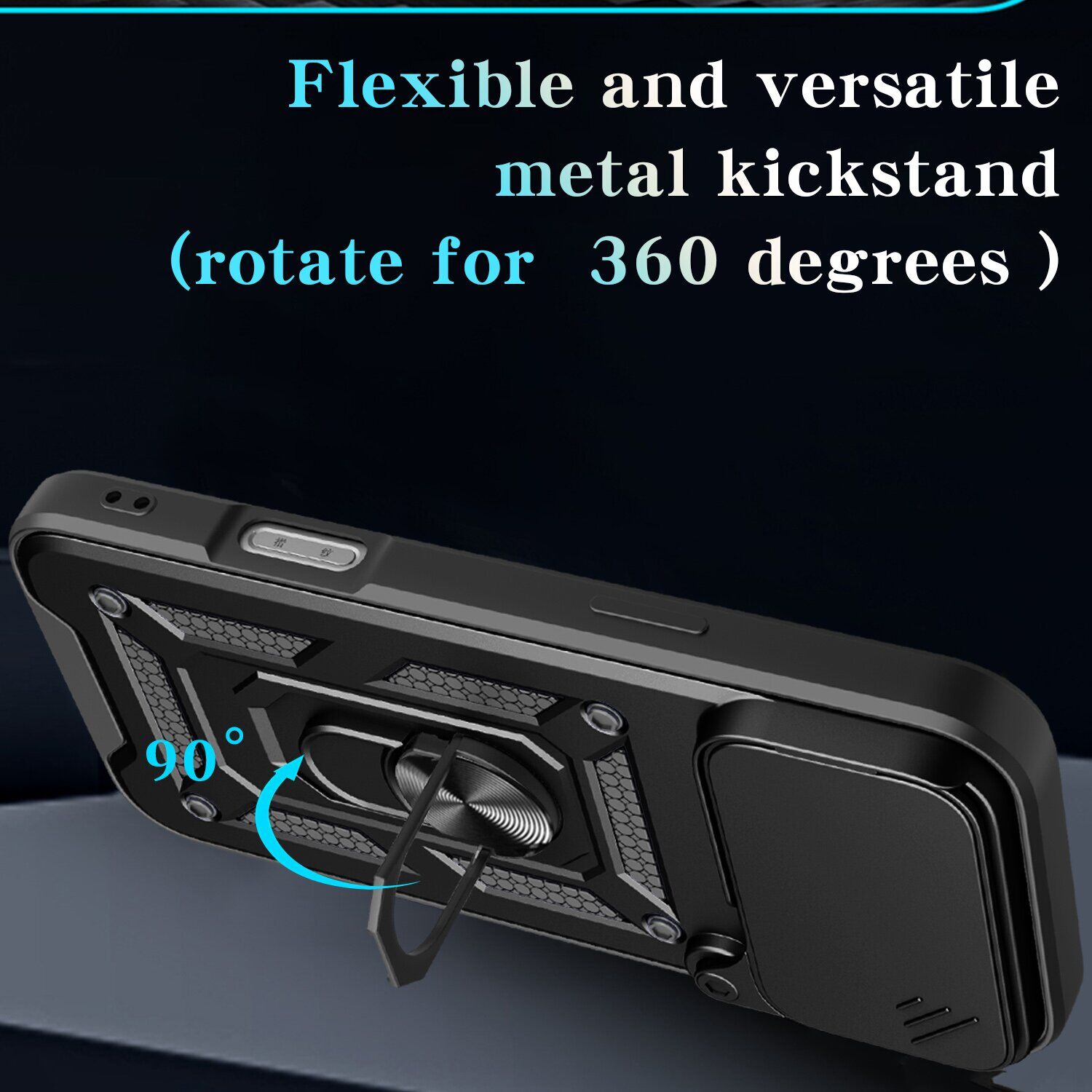 Чохол із захистом камери Deexe Armor Shield для iPhone 18 Pro Max / 17 Pro Max - Blue. Фото 5 Чохол із захистом камери Deexe Armor Shield для iPhone 18 Pro Max / 17 Pro Max - Blue (423830L). Фото 5 з 9